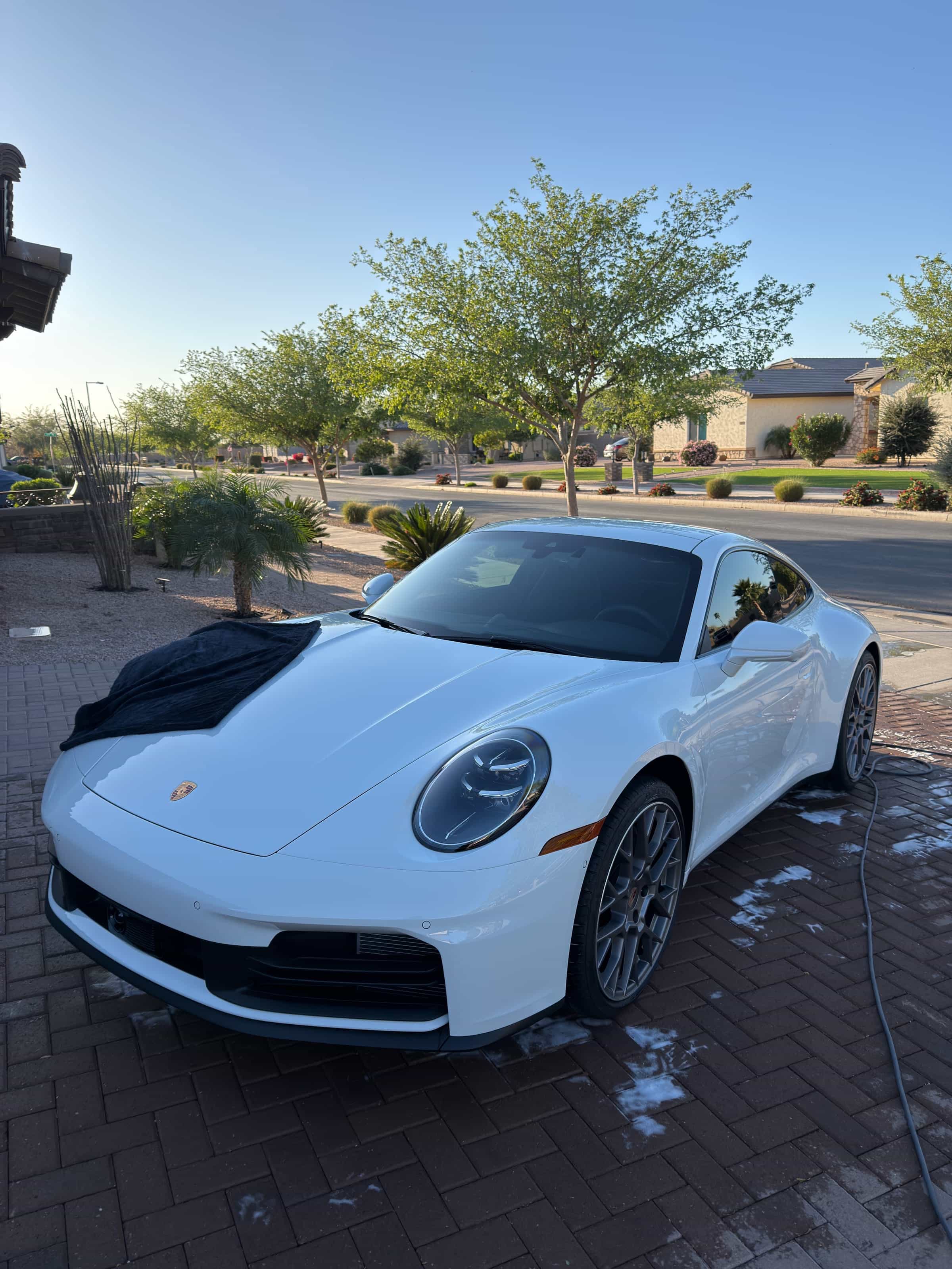 Porsche detailed by Macked Detailing in Tucson