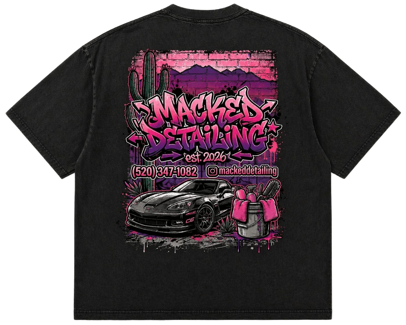 Macked Detailing Drop 001 tee